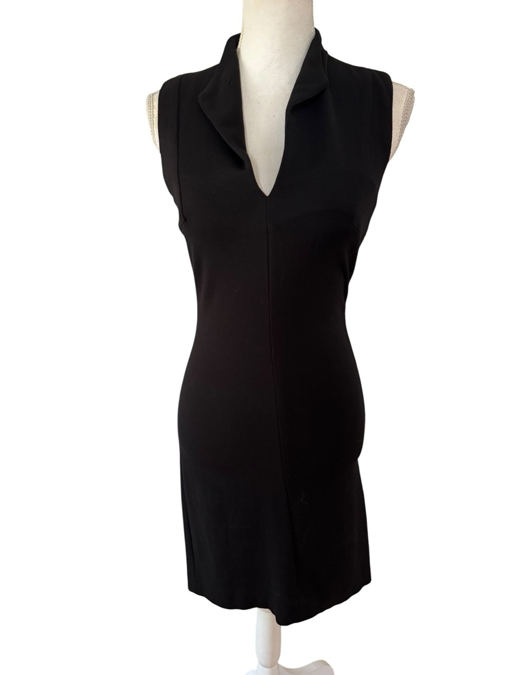 Boston Proper fitted black dress size 0